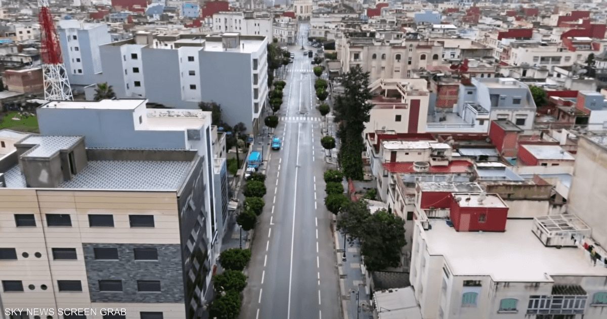 مدينة مغربية تتعرض لطوفان الأمطار وتكاد تكون خالية من السكان