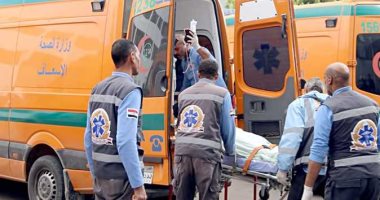 مصرع شاب في حادث تصادم بين موتوسيكل وتريلا على كوبري المرور الجديد بالدقهلية