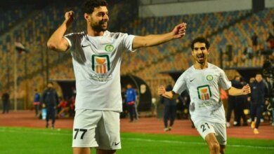 مصطفى شلبي يقود البنك الأهلي للتقدم على الأهلي بهدف مبكر في الشوط الأول