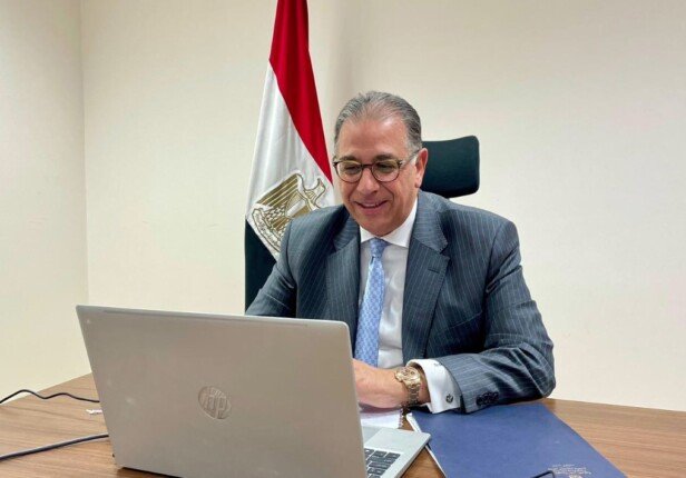 نائب وزير الخارجية يُجري لقاءً افتراضياً مع الجالية المصرية في بوليفيا وتشيلي لتعزيز التعاون والدعم