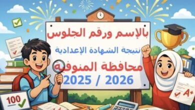 نتائج الشهادة الإعدادية في المنوفية 2026 تقترب رسميًا.. مؤشرات النجاح تعزز الثقة في المقبل من الامتحانات