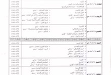 وزارة التربية تعلن عن جدول امتحانات الشهادة الثانوية 2026