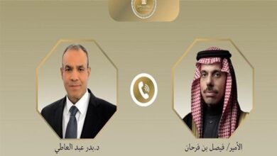 وزير الخارجية يتواصل هاتفيا مع نظيره السعودي للاستماع إلى آخر تطورات الأوضاع الإقليمية
