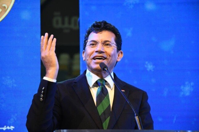 وزير الشباب والرياضة يشارك في الاحتفالية السنوية لاتحاد YLY شباب يدير شباب