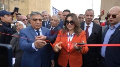 وزيرة التنمية المحلية ومحافظ الدقهلية يفتتحان المجزر الآلي بالسنبلاوين بتكلفة 26 مليون جنيه