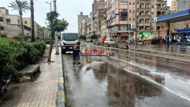 2800 عامل يواصلون إزالة مياه الأمطار بعد عيد الفطر في الإسكندرية — جهود غير مسبوقة لإنقاذ المدينة