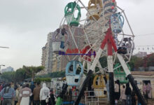 آلاف الزوار يتوافدون على حديقة صنعاء بكفر الشيخ للاحتفال بعيد الفطر.. صور حصرية