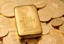 ارتفاع قياسي في سعر الذهب بنسبة 3% بعد أنباء محادثات ترامب مع إيران