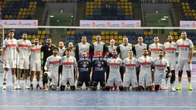 الزمالك يتفوق على القناة ويتأهل لمواجهة الأهلي لتحديد بطل الدوري في كرة الطائرة