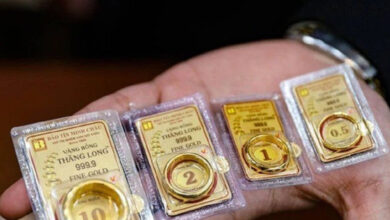 انخفاض غير مسبوق في أسعار سبائك وخواتم الذهب بمقدار 5 ملايين دونغ فيتنامي للأونصة — تعرف على التفاصيل الآن