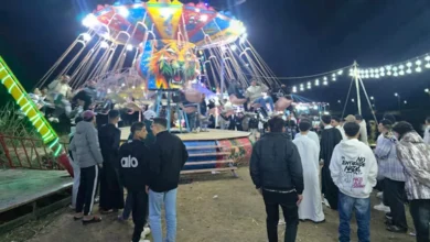 بالرغم من الأجواء المناخية.. أهالي الدقهلية يتصدرون الحدائق احتفالًا بعيد الفطر (صور)