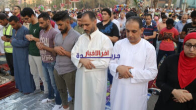 بالصور.. ساحات ومساجد الدقهلية تكتظ بالمصلين استعدادًا لصلاة عيد الفطر 2026