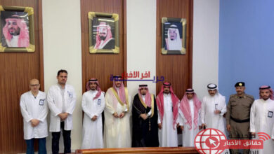 برعاية محافظ أضم (جمعية ارتقاء) الصحية.. تعايد المرضى المنومين بمناسبة عيد الفطر وتعزيز روح الأمل والفرحة