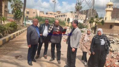 رئيس مياة البحيرة يتفقد محطة معالجة الصرف الصحي في شرنوب بعد مرور ثلاثة أيام على عيد الفطر