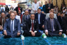 محافظ الجيزة يؤدي صلاة عيد الفطر المبارك في ساحة مسجد مصطفى محمود وسط اجراءات أمنية مشددة