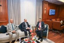 محافظ جنوب سيناء يستقبل مدير أمن جنوب سيناء في زيارة تهنئة بمناسبة عيد الفطر