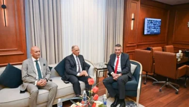 محافظ جنوب سيناء يستقبل مدير أمن جنوب سيناء في زيارة تهنئة بمناسبة عيد الفطر