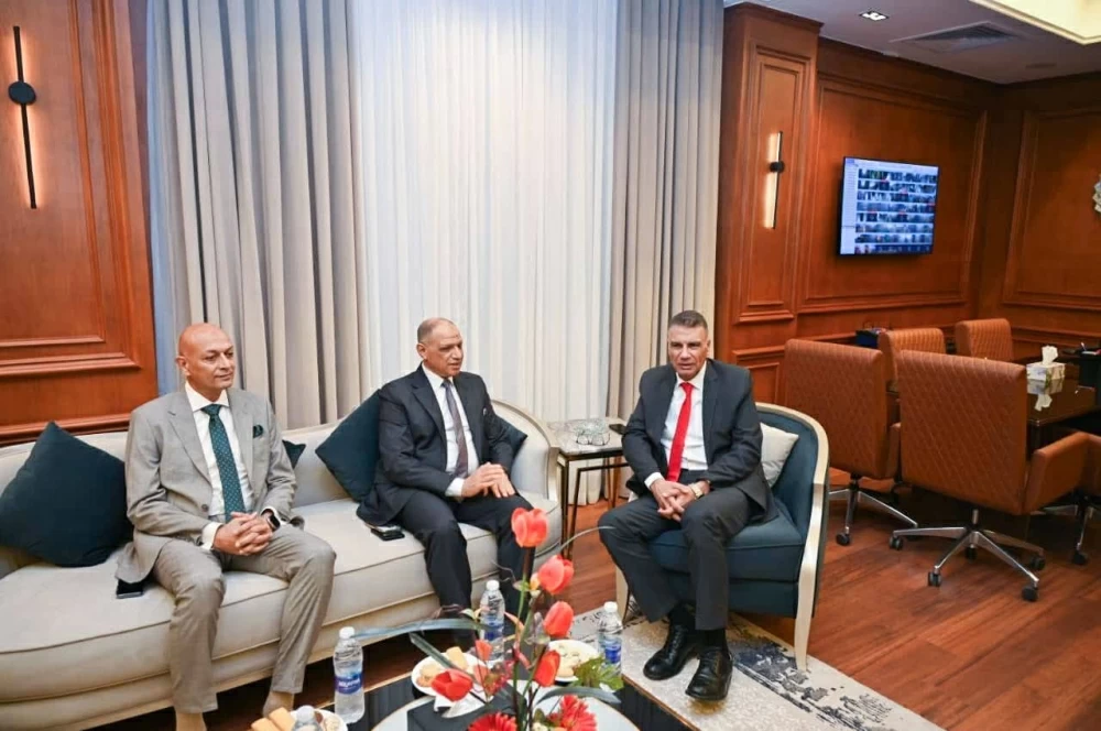 محافظ جنوب سيناء يستقبل مدير أمن جنوب سيناء في زيارة تهنئة بمناسبة عيد الفطر