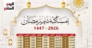 موعد الإفطار وصلاة التراويح اليوم الـ27 من رمضان 2026 | تعرف على مواعيد الصلوات وأجواء العيد المبكر