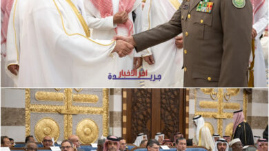 نائب أمير منطقة مكة المكرمة يتلقى التهاني بعيد الفطر المبارك ويعبر عن تهانيه لل المواطنين