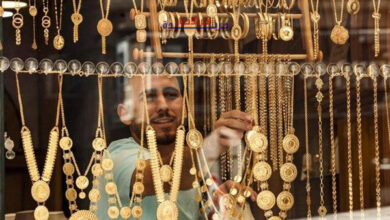 ارتفاع ملحوظ في سعر الذهب بسوق الصاغة.. والجرام عيار 21 يسجل أعلى مستوى عند إغلاق التداول