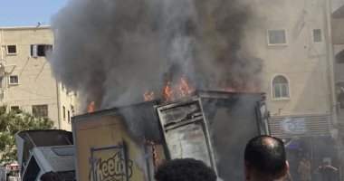 السيطرة على حريق سيارة بشكل سريع في المقطم لتعزيز السلامة والأمان