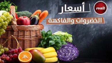 أسعار الخضراوات والفواكه تتألق في سوق العبور.. الطماطم بـ 6 جنيهات والبلح السيوي بـ 40 جنيهًا