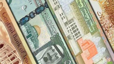 أسعار العملات العربية تتراجع في ختام تعاملات اليوم 14 أغسطس 2026