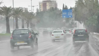أمطار رعدية تضرب 27 ولاية جزائرية