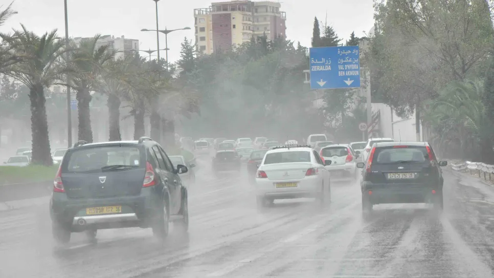 أمطار رعدية تضرب 27 ولاية جزائرية