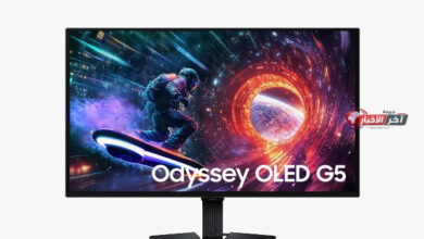 سامسونج تقدم شاشة الألعاب Odyssey OLED G5 بمواصفات متطورة وسعر مخفض في السوق