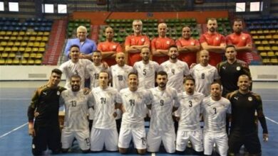 منتخب مصر لكرة الصالات يواجه تنزانيا في الجولة الأولى من بطولة أفريقيا ضمن المجموعة الثانية