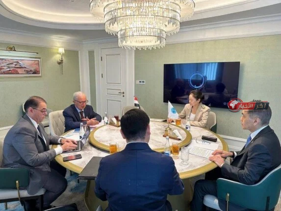 نائب رئيس الوزراء للشؤون الاقتصادية يبحث مع الأمين العام لمنظمة شنغهاي سبل تعزيز التعاون الدولي