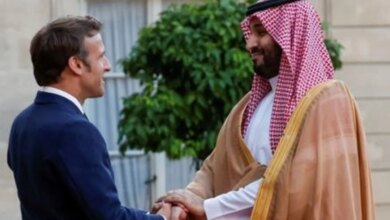 ولي العهد السعودي يعتذر عن قمة السبع ويشكر ماكرون
