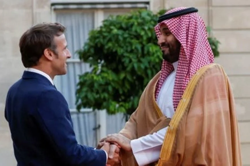 ولي العهد السعودي يعتذر عن قمة السبع ويشكر ماكرون