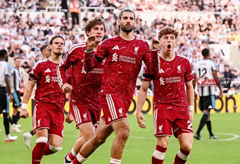 موعد مباراة ليفربول وإيبسويتش تاون في الدوري الإنجليزي والقنوات الناقلة