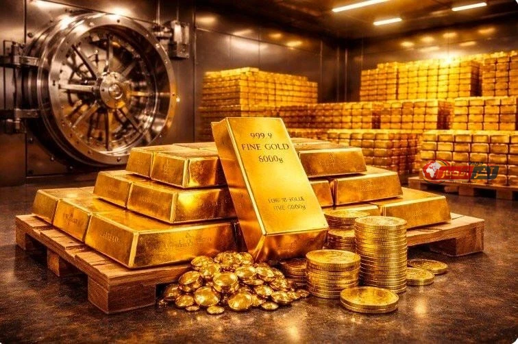 أسعار الذهب المحلية تثبت على حالها في حين تراجعت الأسعار العالمية بأكثر من 120 دولارًا